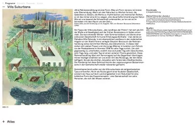 Website for Entwerfen und Gebäudelehre