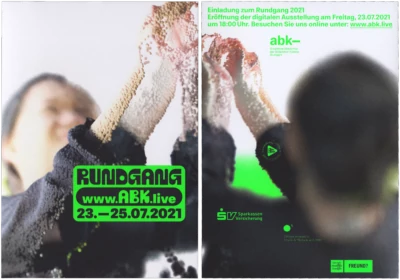 Front and back of the flyer