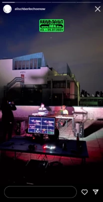 Social Media posts from Rundgang 2021 at ABK Stuttgart