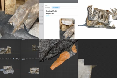 process of Anima Ona‘s Archaeology of a City Mine