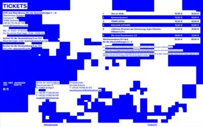 Website for Sommer in Stuttgart 2023