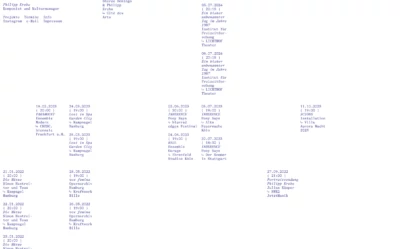 Website for composer Philipp Krebs