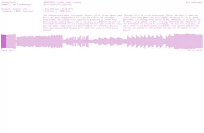 Color change of the Website for Composer Philipp Krebs