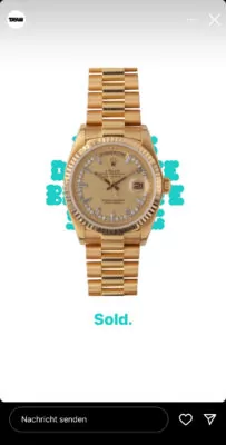 Instagram Story for TAAM Watches