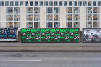 Poster for the ECLAT Festival 2025