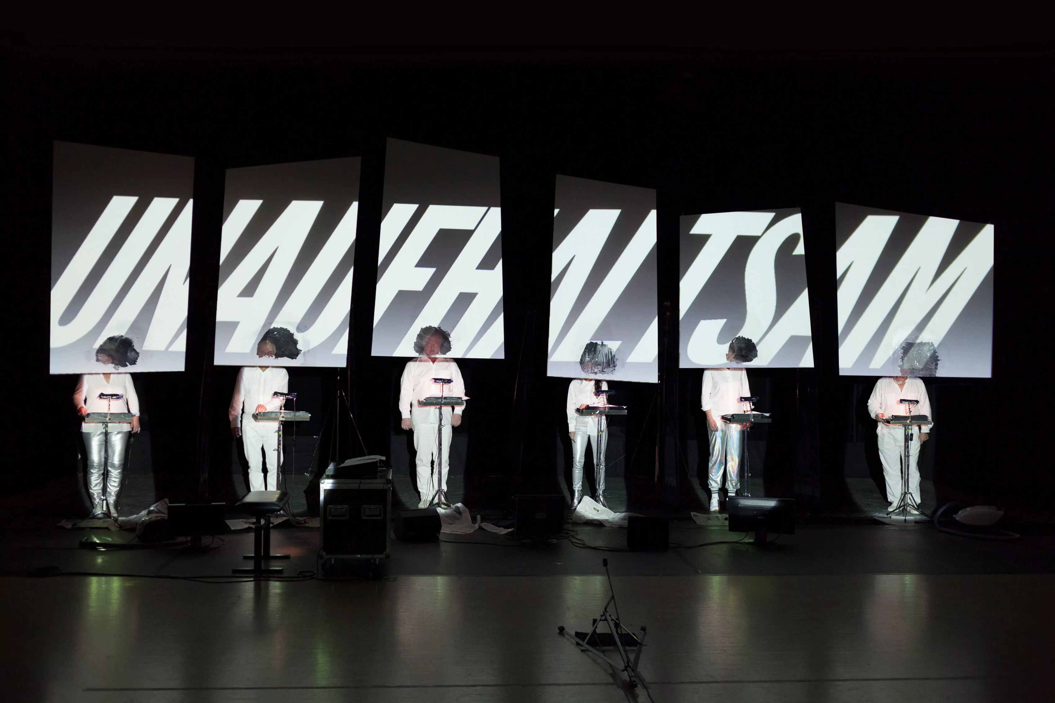 projection mapping for SuperSafeSociety by Andreas Eduardo Frank