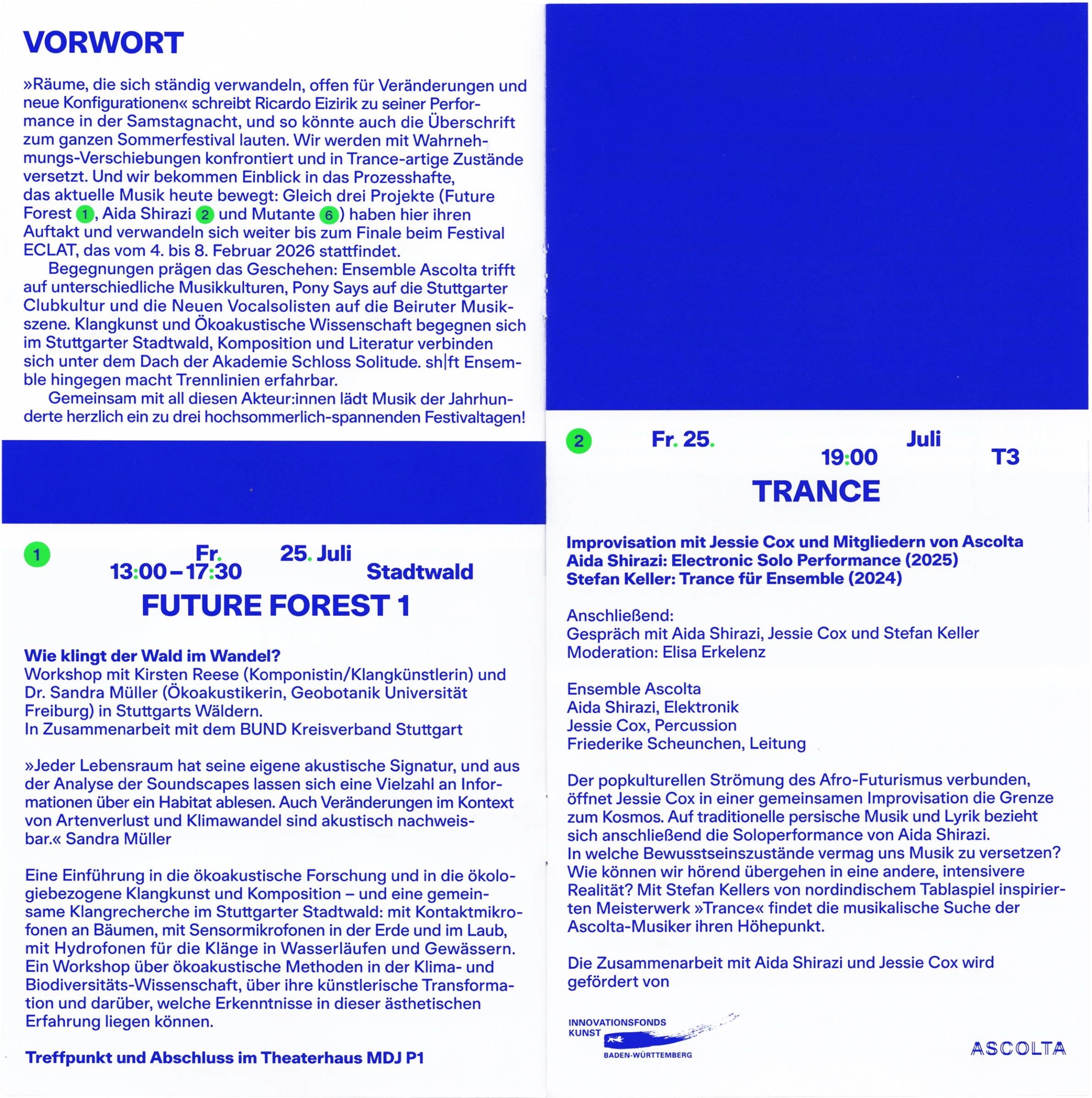 Programm for Sommer in Stuttgart 25